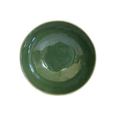 Blanc and Verde Dinner Plate