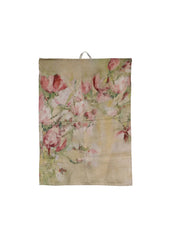 Magnolia Limone Linen Tea Towel