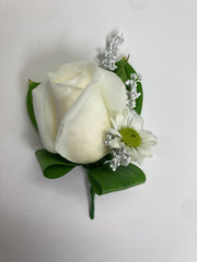 Single Rose Buttonhole