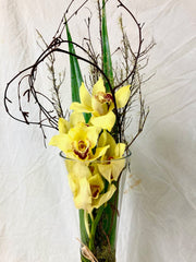 Orchid Vase Arrangement