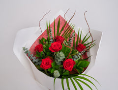 Half Dozen Rose Bouquet