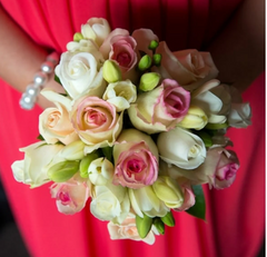 Traditional Round Rose Bouquet