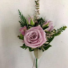 Rose Bud Cluster Buttonhole