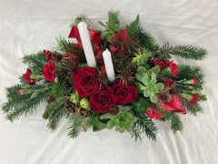 Christmas Table Arrangement