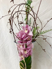 Orchid Vase Arrangement Winter special