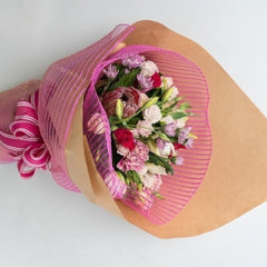 Florists’ Choice – Pretty Pink Bouquet